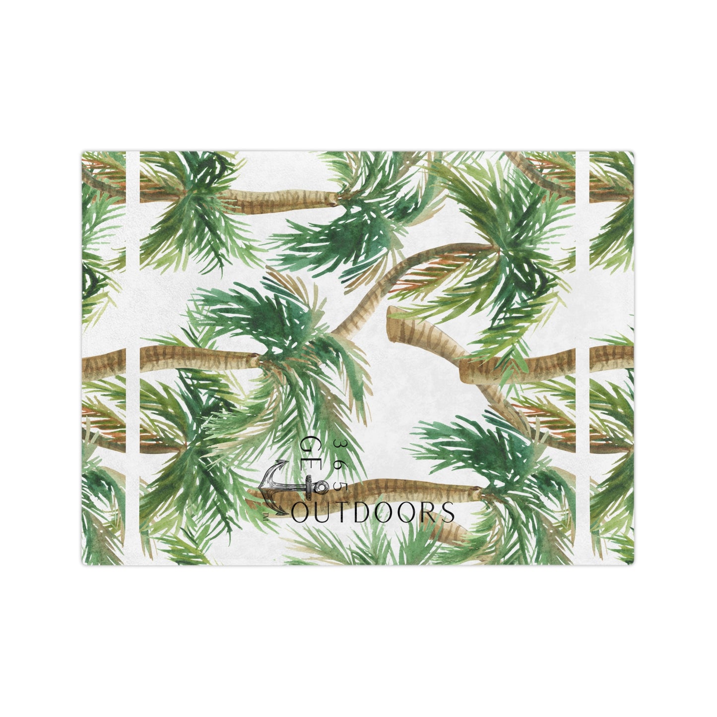Velvet Palm Tree Blanket