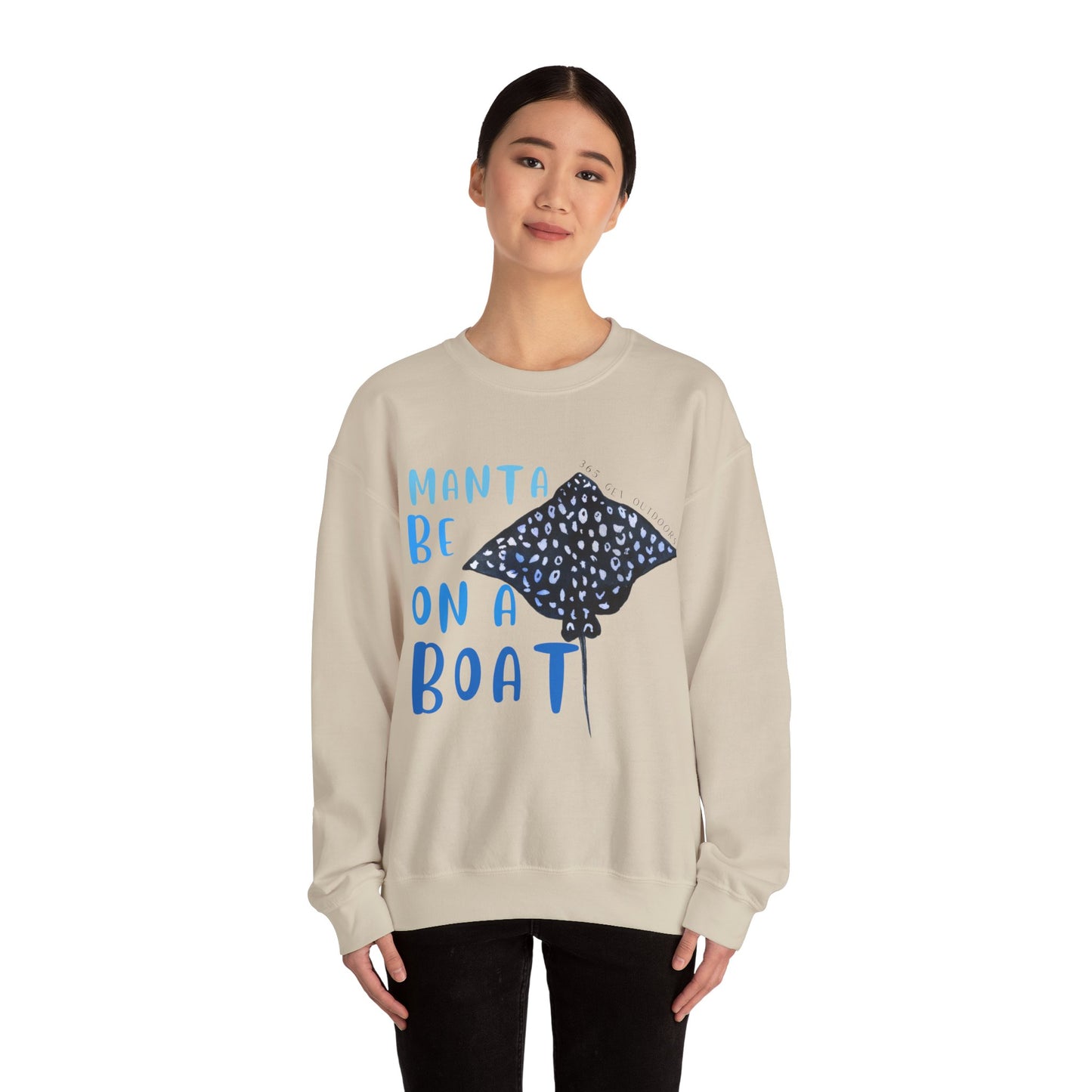 Manta Ray Crewneck